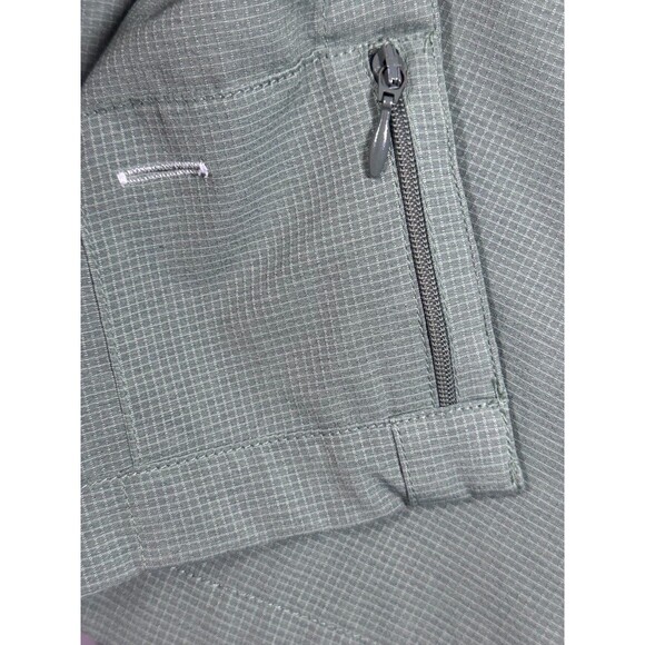 Scottevest Beachcomber Shirt Men XXL Green Travel Utility Hidden Pockets Comfort - Picture 9 of 15